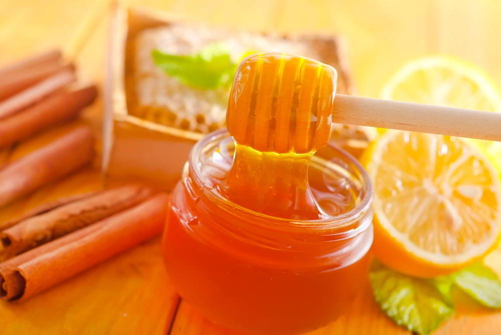 CONTENTS IN HONEY